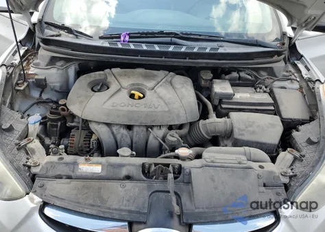 2013 Hyundai Elantra Gls из США, поврежденный, VIN 5NPDH4AE6DH152305